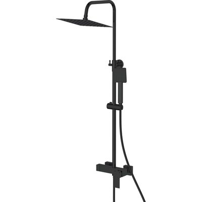 Настенная душевая система RUSH Thira черная TR3635-40Black
