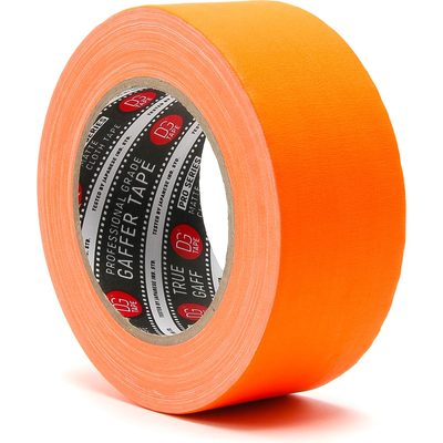 Клейкая лента DGTAPE TrueGaff - Гаффа тейп 50мм/25м - Оранжевый TrueGAFF50/25/FL-O