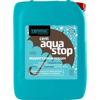 Водоотталкивающая пропитка Cemmix CemAquaStop 5 л 206774