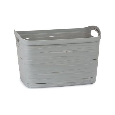 Корзина Архимед Ribbon L 380x290x240мм серая 221187