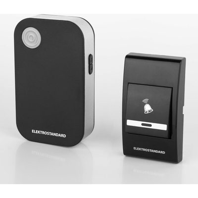 Электрический бытовой дверной звонок Elektrostandard DBQ22M WL 36M IP40 черный a044636