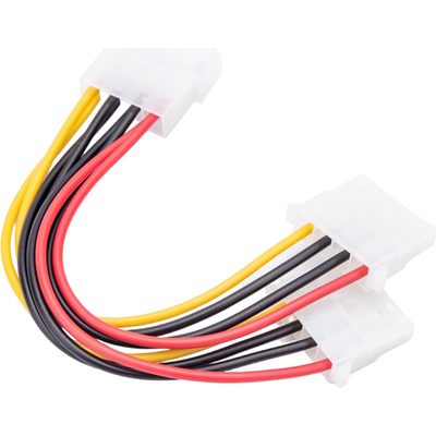 Разветвитель питания Cablexpert Molex-&amp;gt;2xMolex для HDD CC-PSU-1