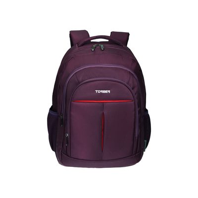 Рюкзак Torber FORGRAD с отделением для ноутбука 15", пурпурный, полиэстер, 46x32x13 см T9502-PUR