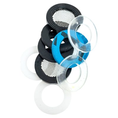 Набор сантехнических прокладок MasterProf  3/4", 10 шт, резина, пвх, фоторопласт, паронит ИС.131877