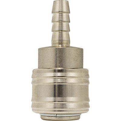 Быстроразъем пневматический с клапаном, елочка 8 мм Forcekraft FK-SE1-3SH(51560)