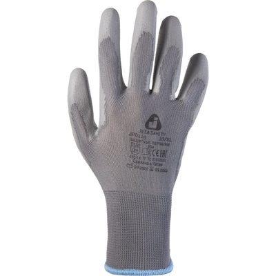 Перчатки для точных работ Jeta Safety 3 пары, с полиуретановым покрытием, разм.XL/10 JP011g-XL