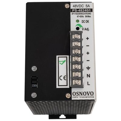 Промышленный блок питания OSNOVO PS-48240/I sct0800