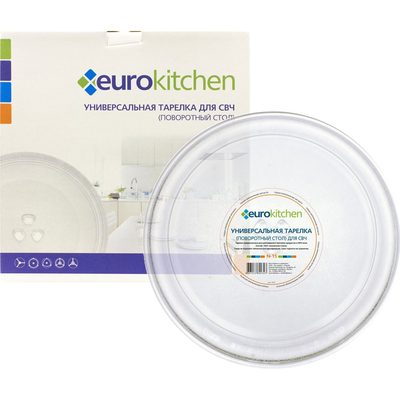 Универсальный поворотный стол-тарелка для СВЧ Eurokitchen 1 шт N-15