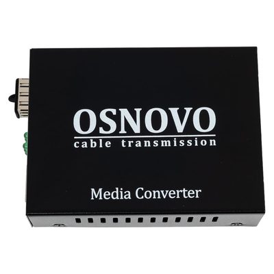 Медиаконвертер OSNOVO OMC-1000-11X Gigabit Ethernet 1xRJ45, 1xSFP. sct1276