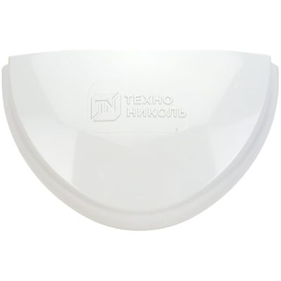 ПВХ заглушка желоба Технониколь (белый; 1 шт) TN359441