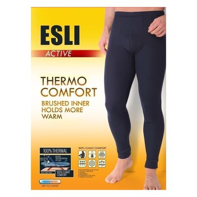 Термобелье Мужские термокальсоны ESLI mktd 667 размер 170,176-108/2XL черный 1005120010050588