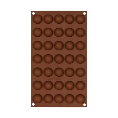 Силиконовая форма для конфет S-Chief 297x173x15 см круглые - 35 ячеек 574183