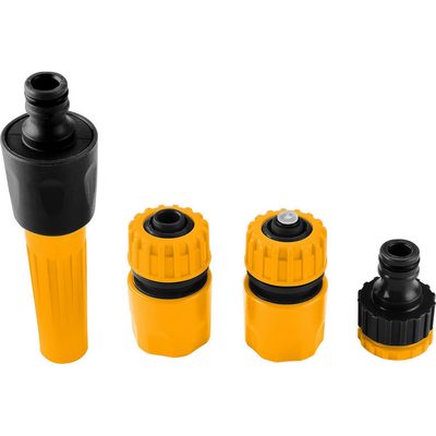 Набор поливочный TOLSEN 1/2", насадка-распылитель, 2 коннектора, адаптер 1/2 57125