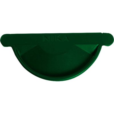 Заглушка желоба NIKA круглая RAL 6005 (темно-зеленый) В0000019205