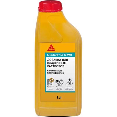 Комплексная добавка для кладочных растворов SIKA Tard M-10 WH Канистра 1л. 670395