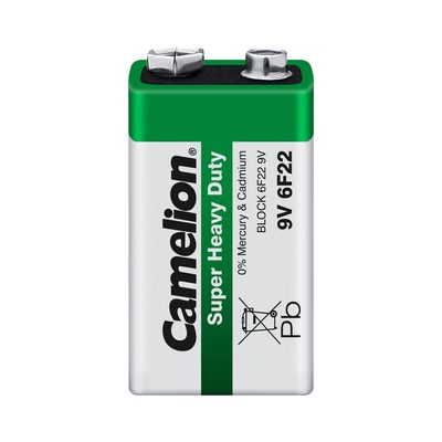 Батарейка Крона 6F22 9В 1шт Camelion 1663