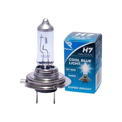 Галогенная лампа Rekzit H7, 12 В, 55 Вт, Cool Blue Light, 1 шт. 90075