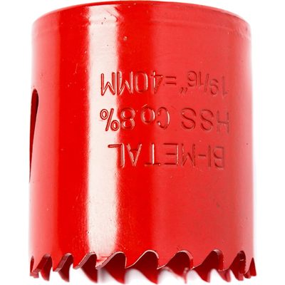 Коронка биметаллическая 40 мм REDVERG 6627106