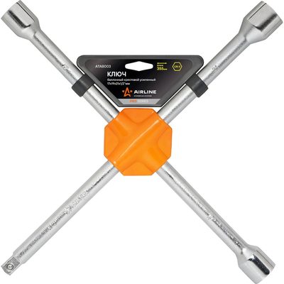 Баллонный крестовой усиленный ключ Airline PRO 17x19x21x1/2", 355 мм ATAB003