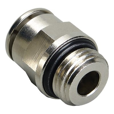 Фитинг 12 мм с наружной металлической резьбой G3/8" CDC Pneumatics BPC 12G03