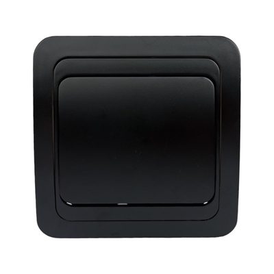 Выключатель Smartbuy 1-клавишный 10А черный Марс SBE-02b-10-SW1-0-c