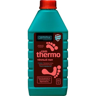 Пластификатор для теплых полов CEMMIX Thermo, 1 л 16718332
