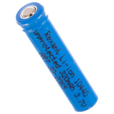Аккумулятор Rexant Li-ion 10440 unprotected 320 mAH 3.7 В 10 штук 30-2065