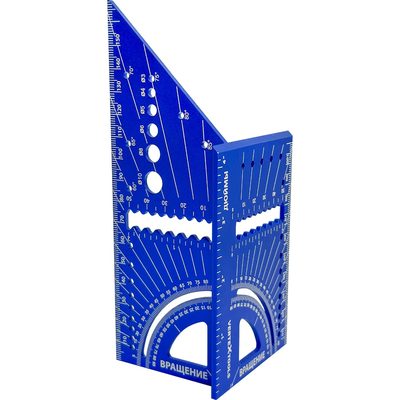 Многофункциональный разметочный угольник vertextools 3040-7-1
