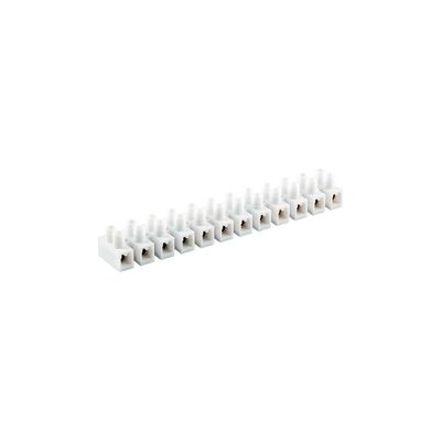 Клеммная винтовая колодка STEKKER линейка 12 штук, полиамид, LD225-10A DIY 39890