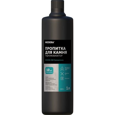 Гидрофобизатор MEDERA 310 Concentrate пропитка для камня, для наружных и внутренних работ, 1 л 2025-1