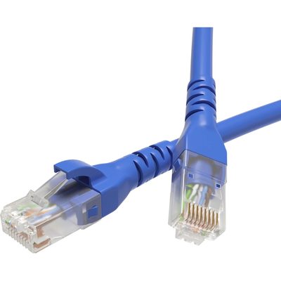 Неэкранированный патч-корд DKC cat5e u/utp 4x2, lszh, синий, 1.5м RN5EUU4515BL