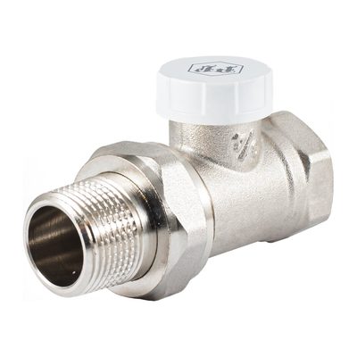 Настроечный клапан радиатора PROFACTOR прямой 3/4 PF RVS 377