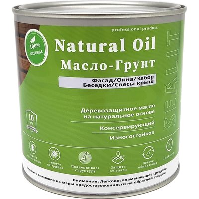 Масло-грунт Sealit 0,8 л космос 33-1110