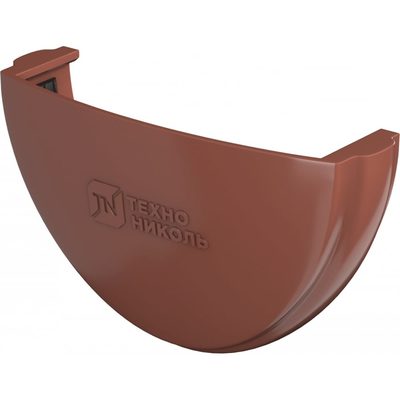 ПВХ заглушка желоба Технониколь (красный; 1 шт) TN425643