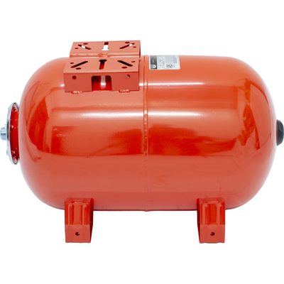 Гидроаккумулятор горизонтальный ULTRA-PRO 60 л, 10 Бар, 1" G, красный ZILMET 1100006013