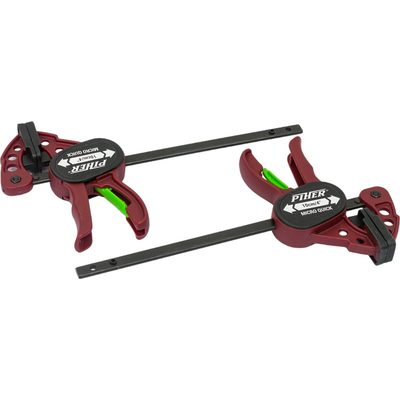 Быстрозажимная струбцина Piher Quick-Micro 10*5.5см 250N 25кг, 2шт М00016046
