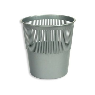 Офисная корзина Luscan 10л пластик, серая 1593982