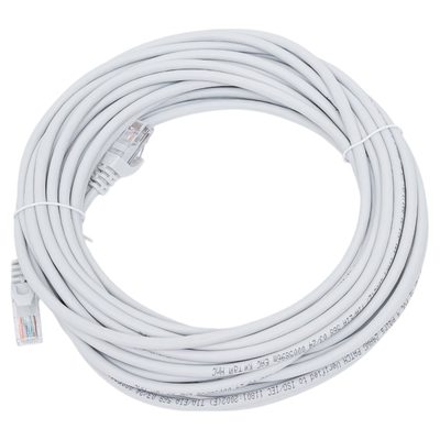 Коммутационный шнур ITK патч-корд, кат.5Е UTP, 10м, серый PC01-C5EU-10M