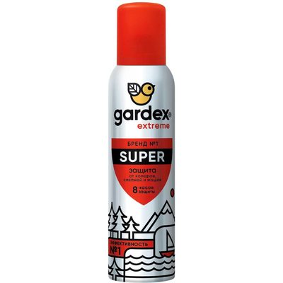 Аэрозоль от комаров и других насекомых Gardex Extreme Super 150 мл 0140/1
