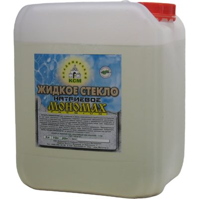 Жидкое стекло Мономах Premium, 10л 3жс10пр