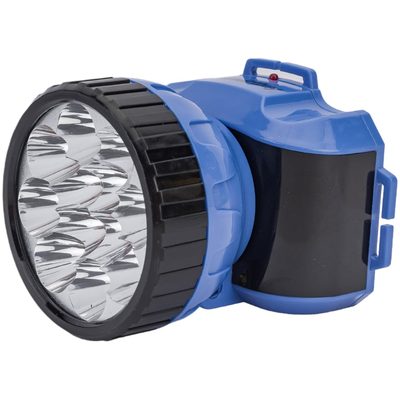Аккумуляторный налобный фонарь Smartbuy 12 LED, синий SBF-26-B