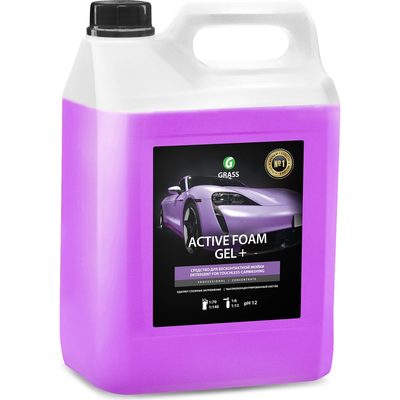 Автошампунь Active Foam GEL+ 6 кг Grass 113181