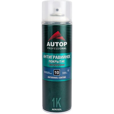 Антигравийное покрытие сверхпрочное AUTOP Professional №10, белый, аэрозоль 650 мл ATP-A07318