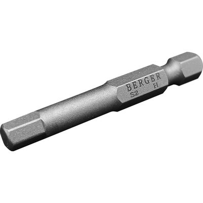 Биты магнитные Hex4, 50 мм, 2 шт, S2 Berger BG BG2405