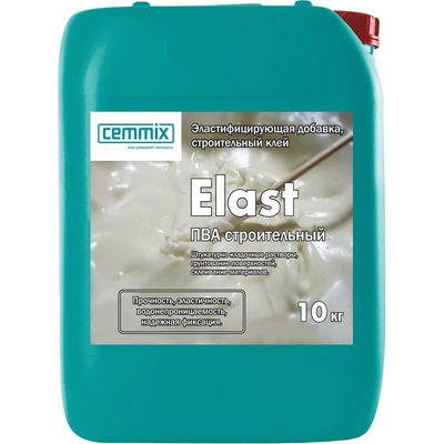 Строительный клей ПВА CEMMIX Elast 10 кг 537548