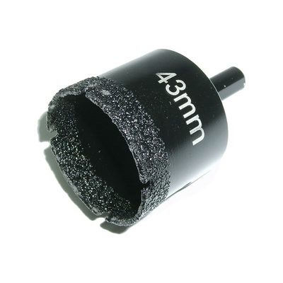 Коронка алмазная по керамограниту 43 мм PROFI 1/4 SKRAB 31143