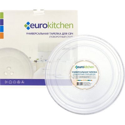 Универсальный поворотный стол-тарелка для СВЧ Eurokitchen 1 шт N-04