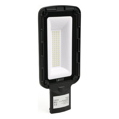 Светодиодный уличный консольный светильник SAFFIT ssl10-50 50w 5000k 230v, черный 55233