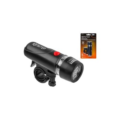 Велосипедный светодиодный фонарь ЮПИТЕР 5LED 4xAAА JP1046