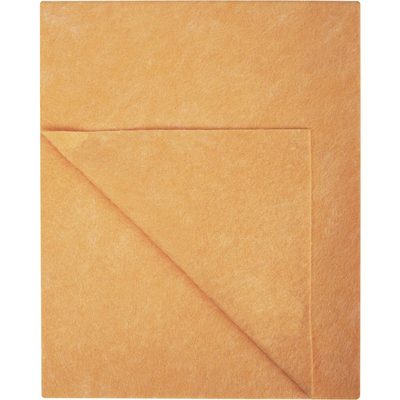 Тряпка для мытья пола ЛЮБАША 50x60 см вискоза, плотность 120 г/м2 оранжевая 605498